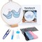 Embroidery Kit for Adult Beginners, Small Birds Embroidery Kit with Step-by-Step Instructions and Video, Printed Cloth, 7.87" Hoop, Display Stand, Color Threads and Tools for Craft Lover(BED005)